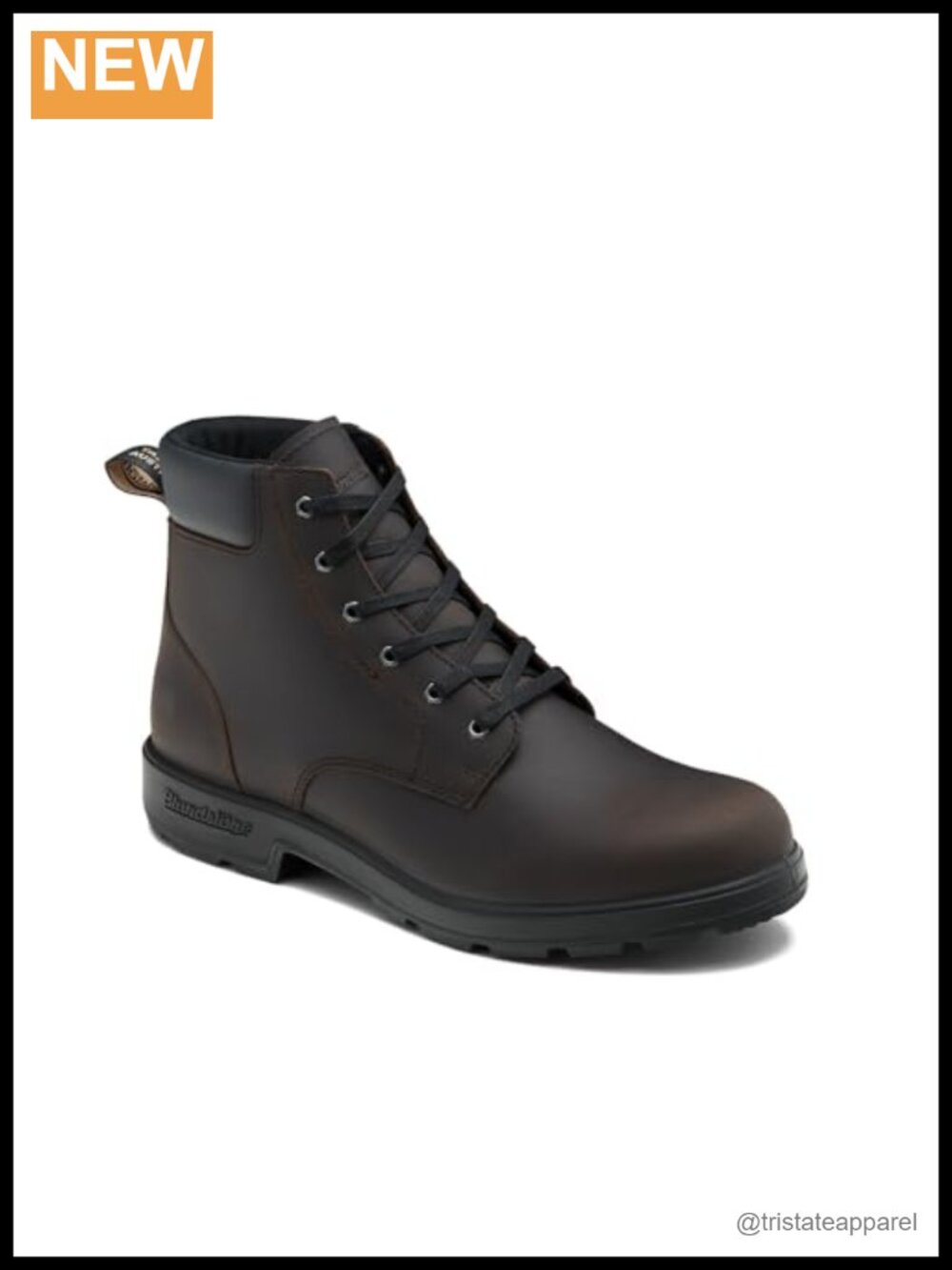 Leather Lace Up Boots Water Resistant Comfort